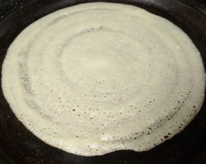 spread cucumber dosa