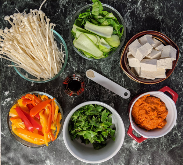 ingredients for panang curry