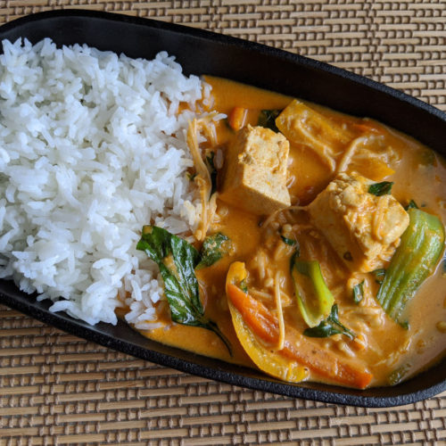 vegan Panang curry