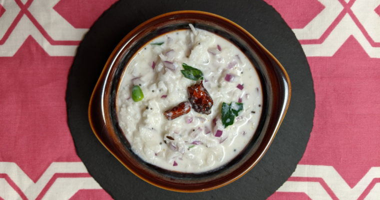 Radish raita | Radish salad with yogurt