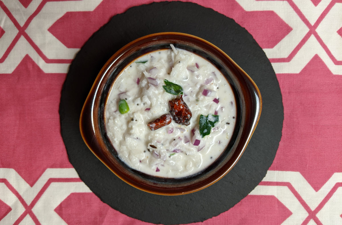 Radish raita | Radish salad with yogurt