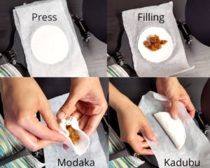 Shaping modaka and kadubu