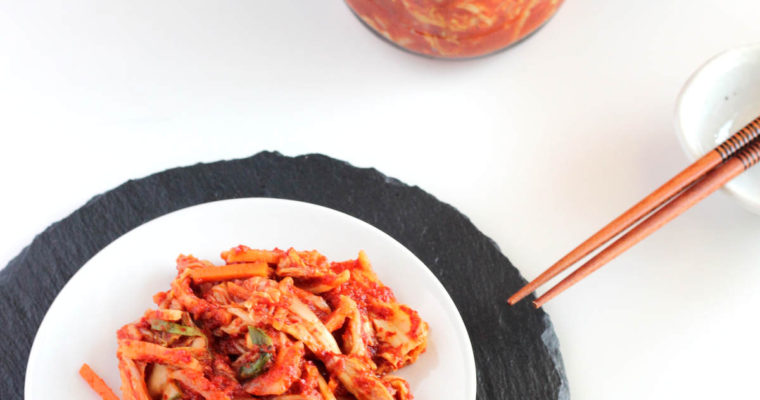 Easy small batch vegan kimchi
